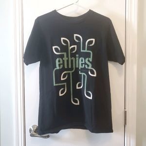 Etnies Black Tee Mens Medium